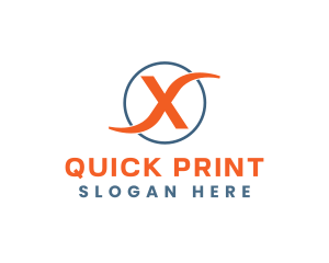 Business Firm Letter X logo design