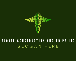 Surgeon - Medical Treatment Caduceus logo design