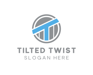 Industrial Company Letter T logo design