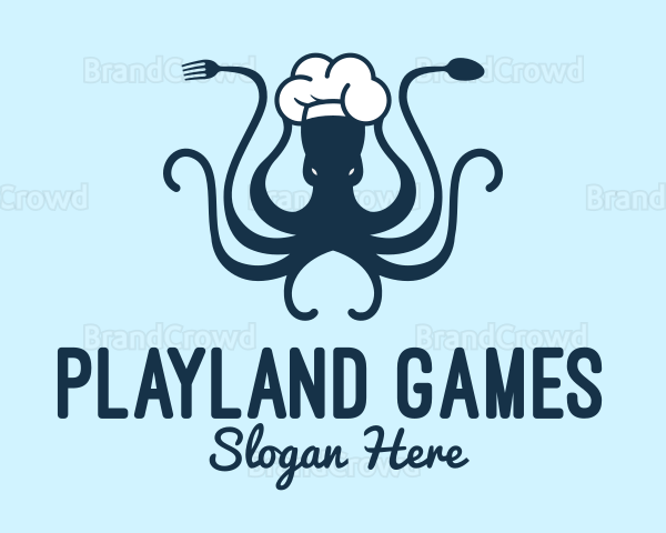 Seafood Octopus Restaurant Logo