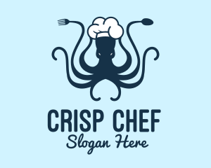 Seafood Octopus Restaurant  logo design