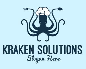 Seafood Octopus Restaurant  logo design