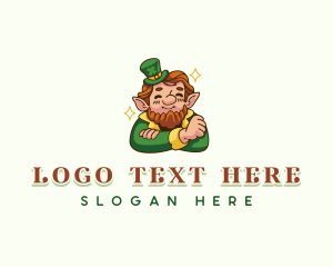 Magical Leprechaun Elf Logo