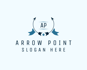 Archer - Minimalist Arrow Flags logo design
