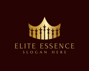 Exclusive - Premium Crown Fence logo design