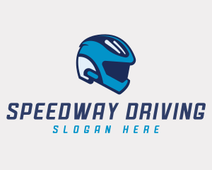 Driving - Driving Racing Helmet logo design
