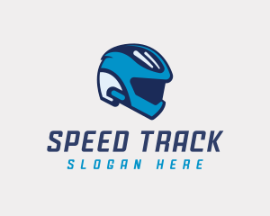 Racing - Driving Racing Helmet logo design