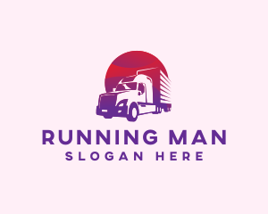 Truck - Truck Logistics Forwarding logo design