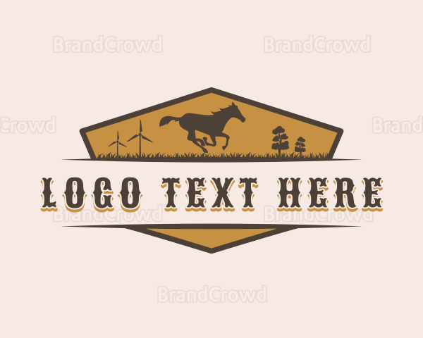 Horse Ranch Barn Logo
