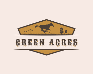 Horse Ranch Barn logo design