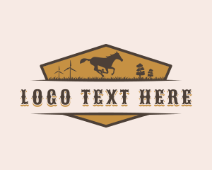 Horse Ranch Barn Logo