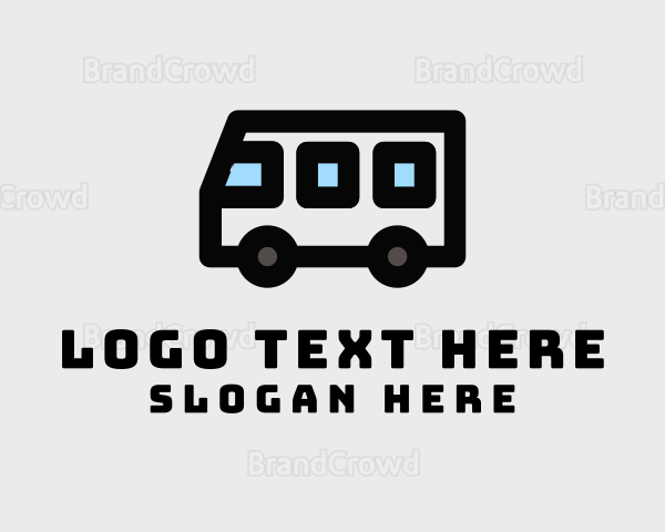 Transporter Van Travel Logo