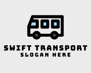 Transporter - Transporter Van Travel logo design