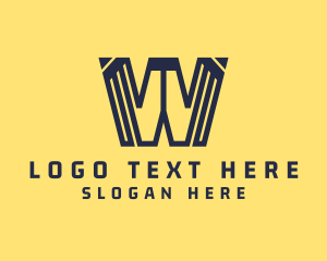 Mobile - Generic Business Letter W logo design