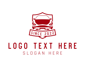 Sedan - Car Dealer Badge logo design