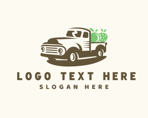 Vehicle - Fruit Farm Truck logo design