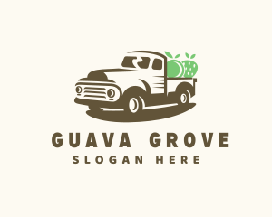 Fruit Farm Truck logo design