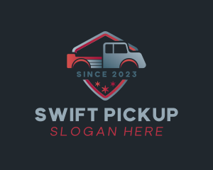 Pickup - Pickup Shield Car logo design