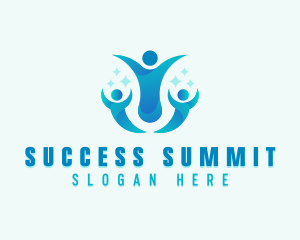 People Leadership Success logo design