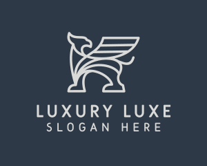 Silver Griffin Luxury logo design