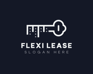 Leasing - Accommodation Key Realtor logo design