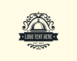 Meal - Fancy Cloche Catering logo design