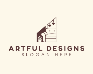 Decor Interior Design Furniture logo design