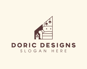 Decor Interior Design Furniture logo design