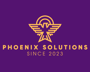 Phoenix Eagle Crest logo design