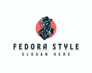 Cigarette Smoking Detective logo design