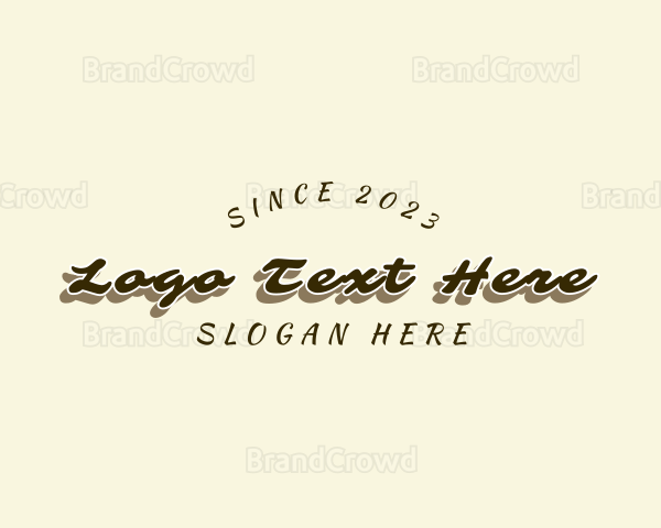 Generic Retro Business Logo