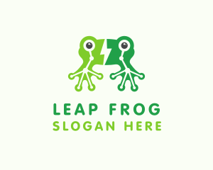 Frog Electrical Energy logo design