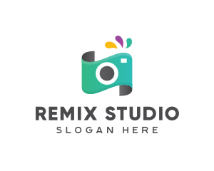 Photography Studio Camera  logo design