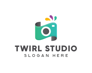 Photography Studio Camera  logo design