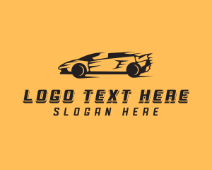 Speed - Race Car Motorsport logo design
