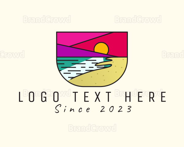 Creative Beach Resort Logo