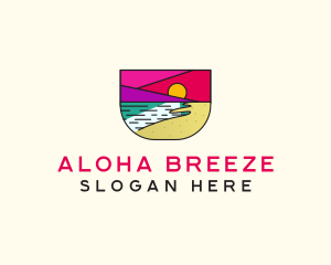 Creative Beach Resort  logo design