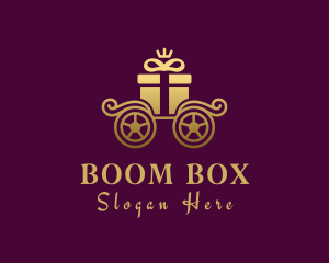 Gift Box Carriage logo design