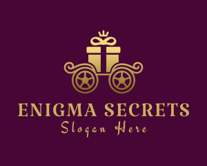 Gift Box Carriage logo design