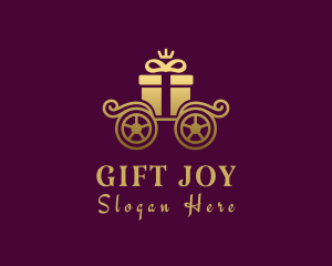 Gift Box Carriage logo design