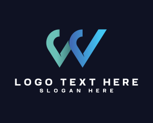 Web Design - Digital Media Firm Letter W logo design