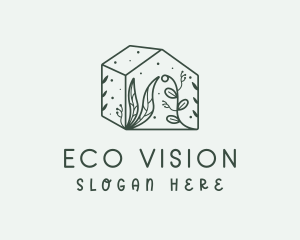 Greenhouse Eco Plants logo design