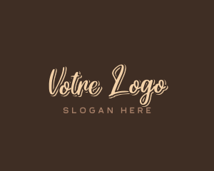 Simple Cursive Company Logo