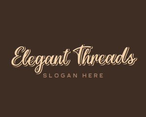 Simple Cursive Company logo design