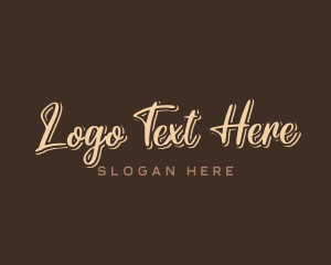 Simple Cursive Company Logo