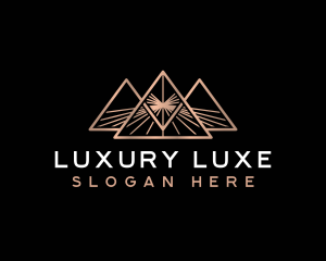 Luxury Triangle Deluxe logo design