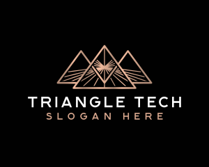 Luxury Triangle Deluxe logo design