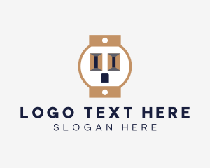 Electrical Socket Utility logo design