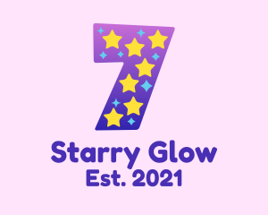 Starry - Colorful Starry Seven logo design