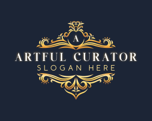 Luxury Deluxe Crest logo design